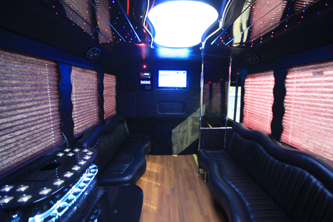 Limousine Bus Bachelor Party Bus